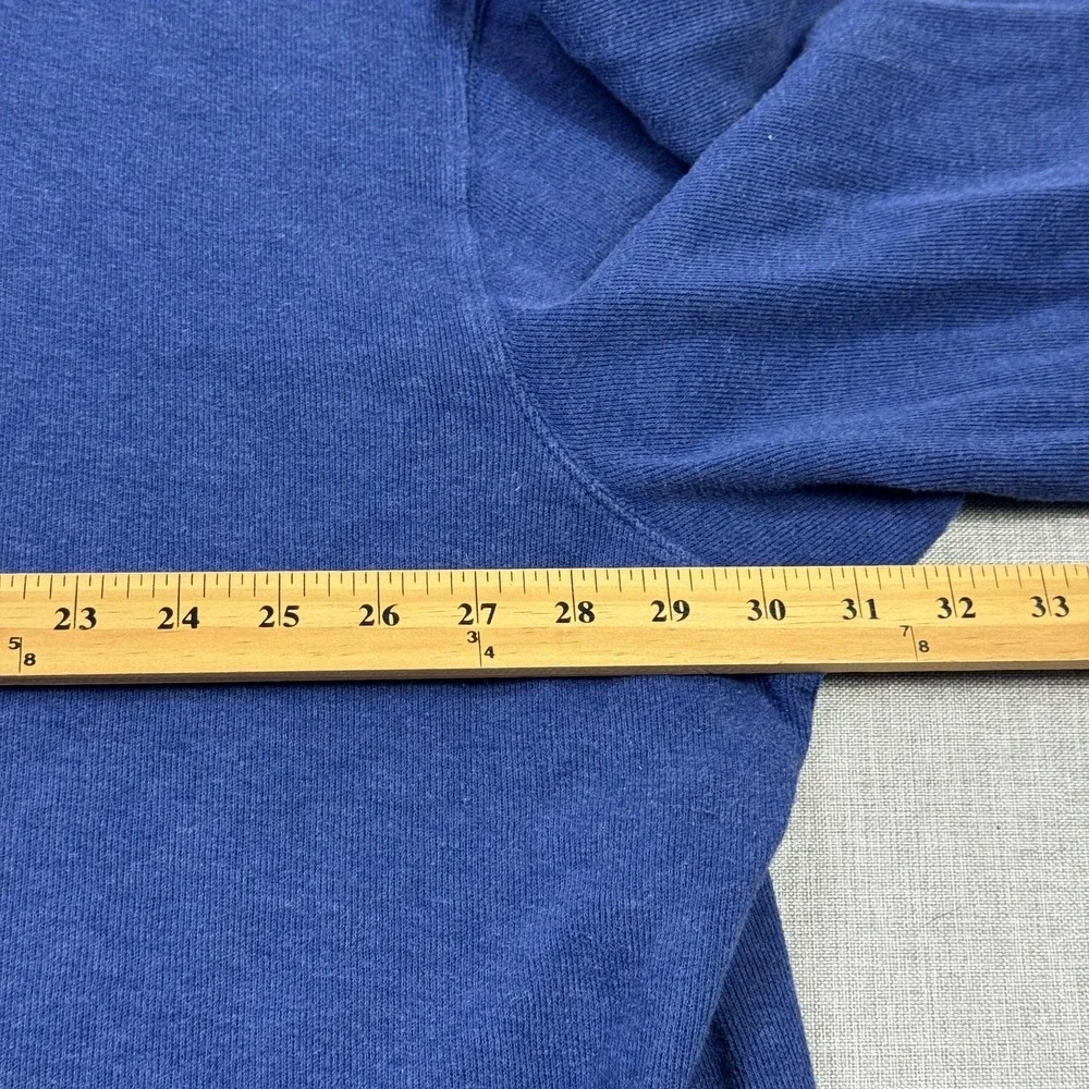 Polo Ralph Lauren Sweater Mens 3XLT Blue‎ 1/4 Zip Flesh Pony Heavyweight
